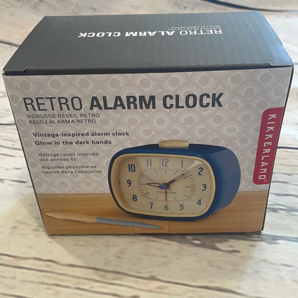 Retro Alarm Clock - NWT